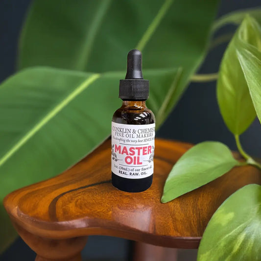 Master Oil - The Ultimate Human Engine Protection Conklin and Chemist Fine Oil Makers