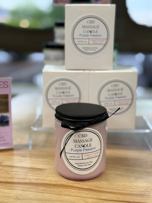 CBD Massage Candles
