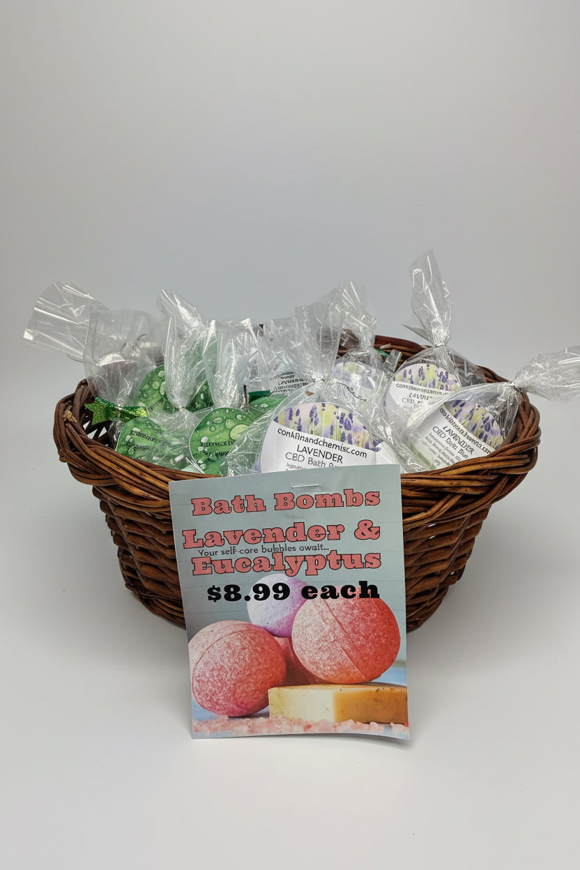 Infused Bath Bombs