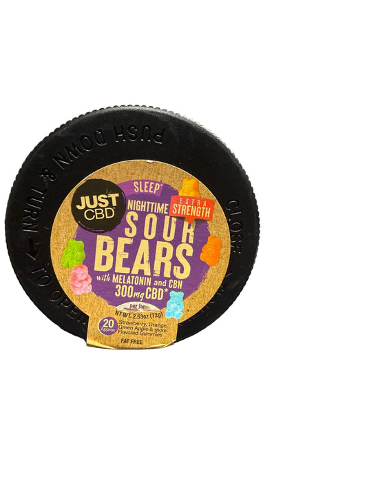 Extra Strength Sleepy Time Sour Bear Gummies