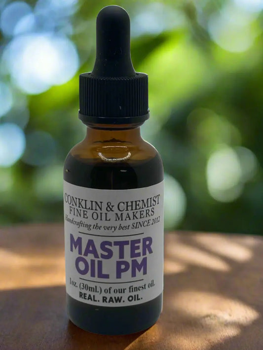 CBD Master Oil PM Conklin and Chemist Fine Oil Makers